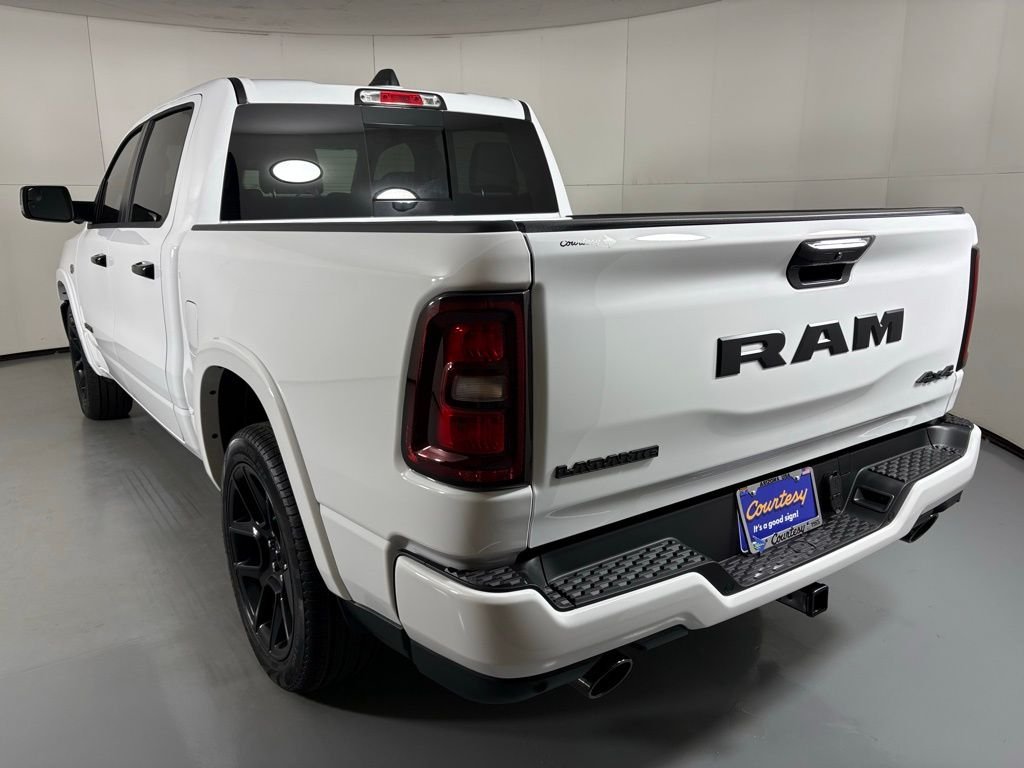 New 2026 Bright White Clear-Coat Exterior Paint RAM Laramie image 6
