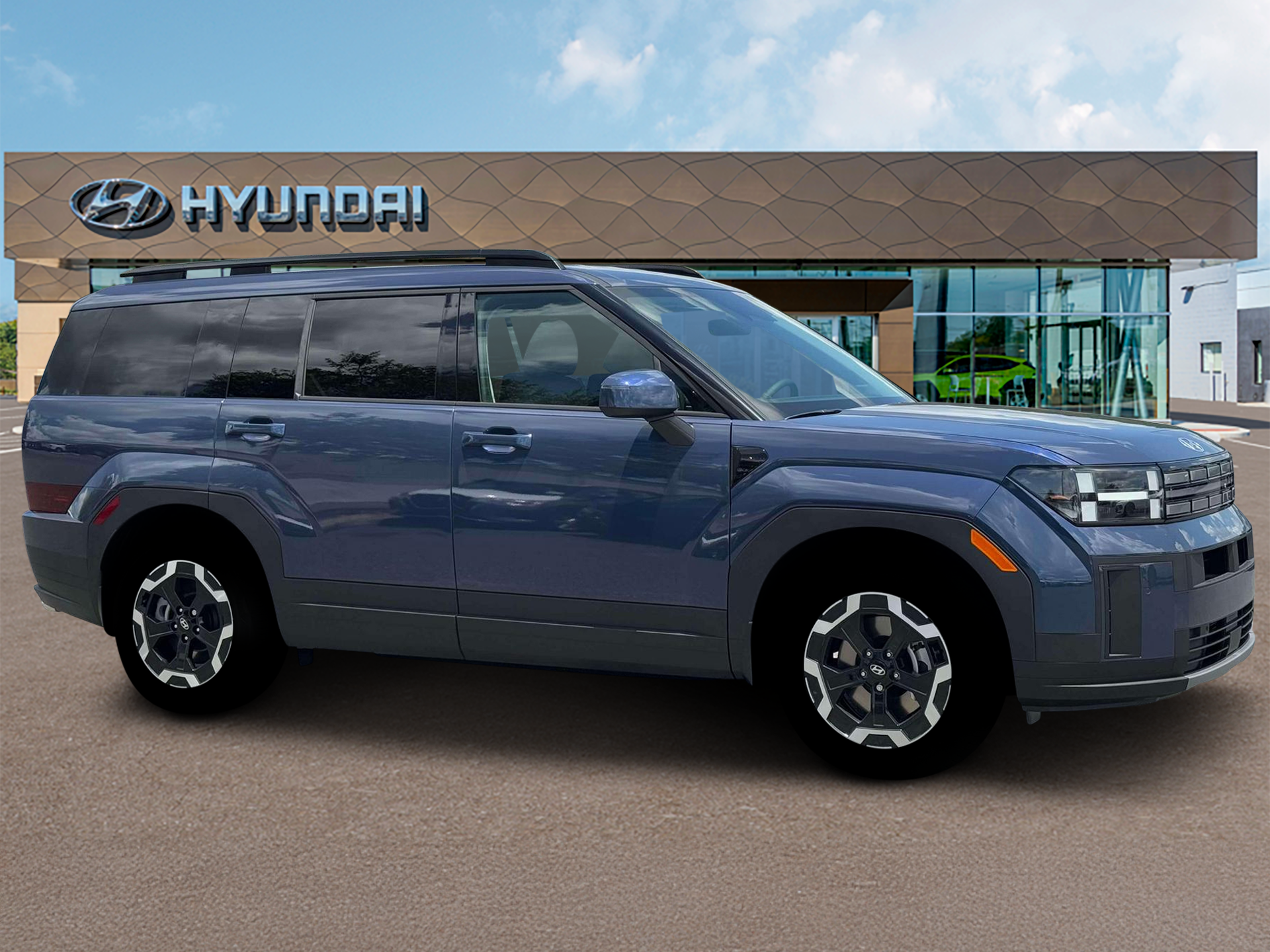 New 2026 Atlantis Blue Hyundai SEL FWD image 10