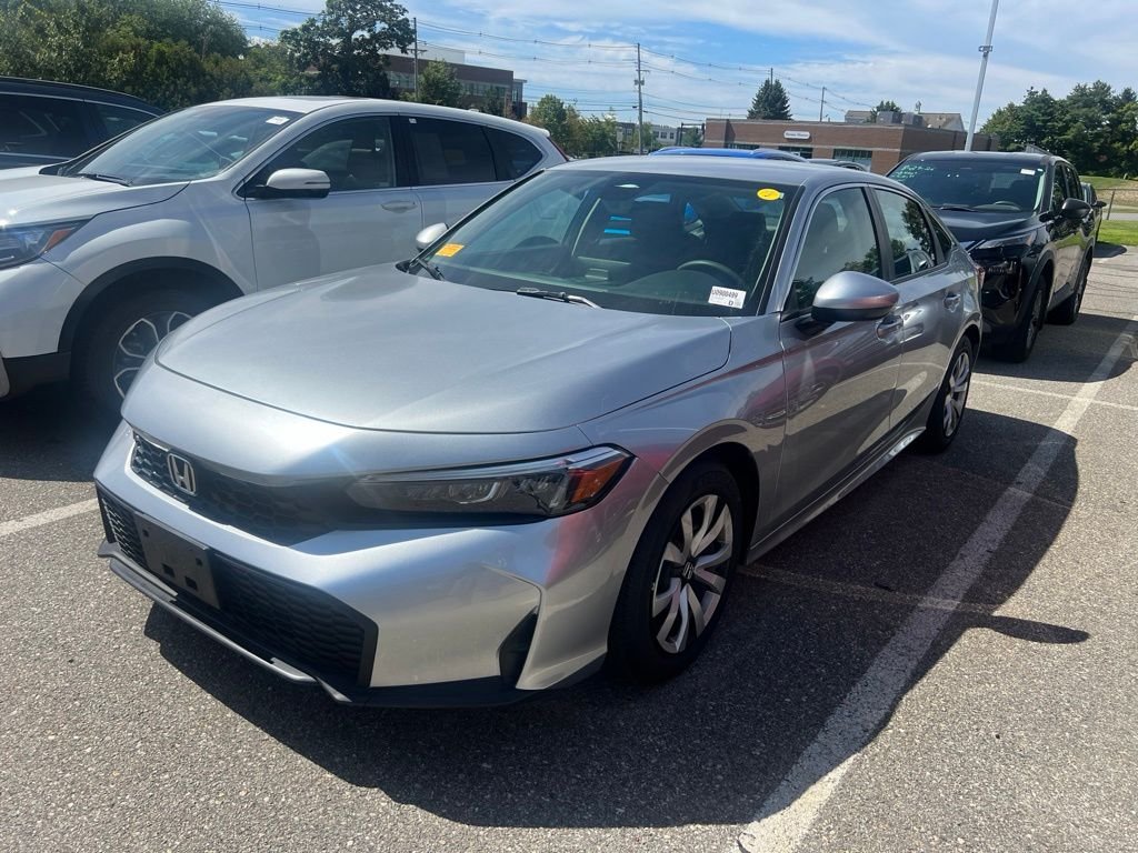 Used 2025 Solar Silver Metallic Honda LX image 2