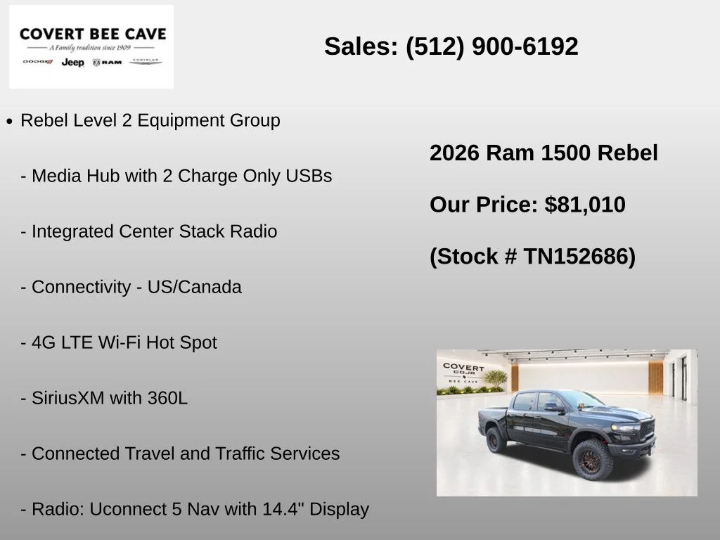 2026 RAM 1500 Rebel - Photo 37