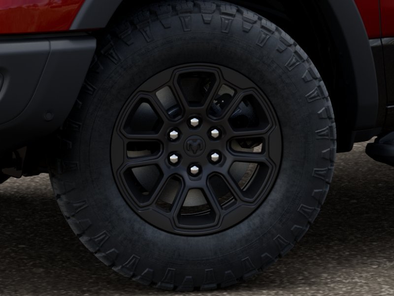 New 2026 Molten Red Pearl-Coat Exterior Paint RAM Rebel image 4