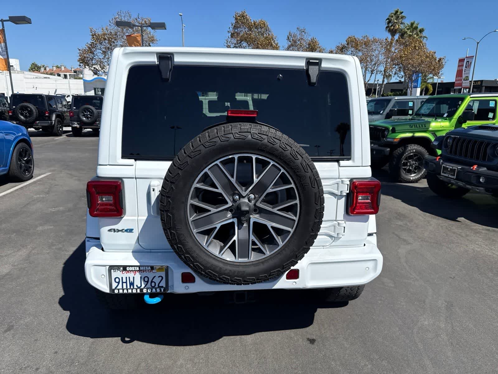 Used 2024 Bright White Clearcoat Jeep High Altitude image 16