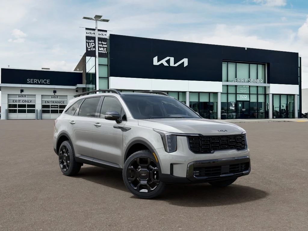New 2026 Ivory Silver Kia X-Line EX image 8