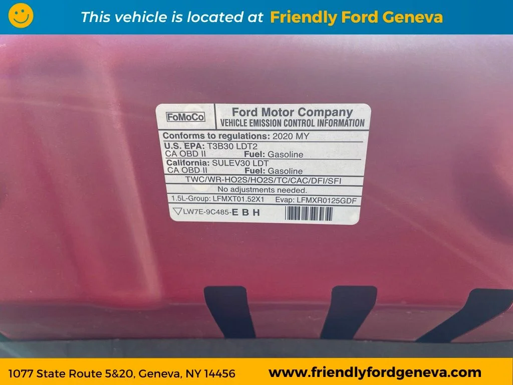 Used 2020 Red Ford SE image 32