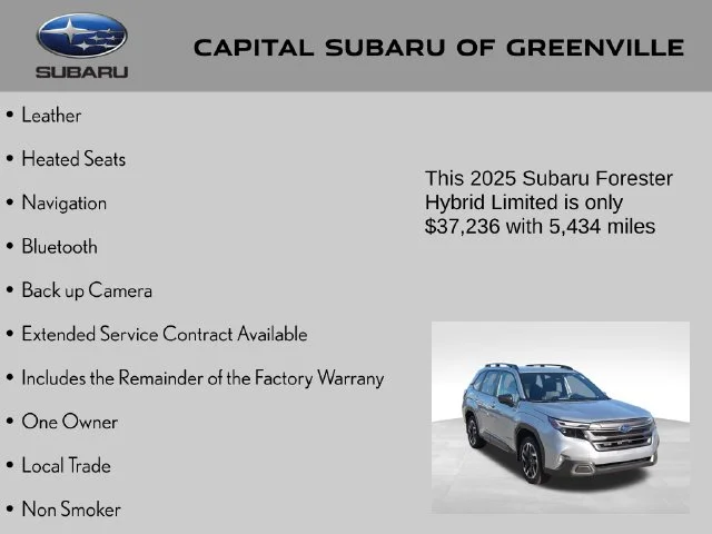 Used 2025 Silver Subaru Limited image 4