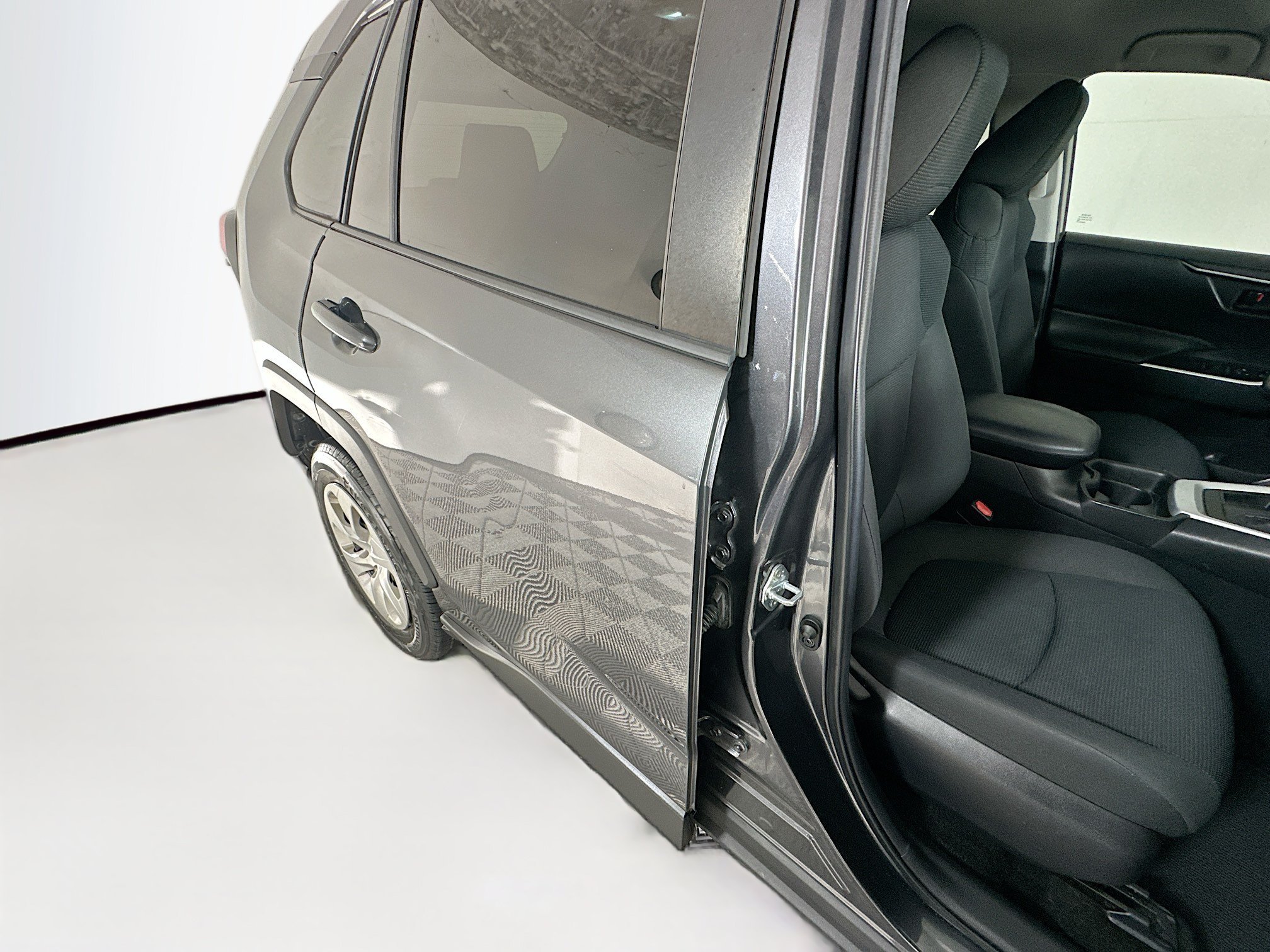 Used 2021 Magnetic Gray Metallic Toyota LE image 27
