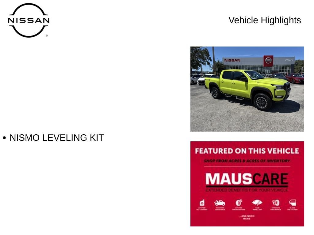 New 2026 Nissan Frontier PRO-4X 4D Crew Cab