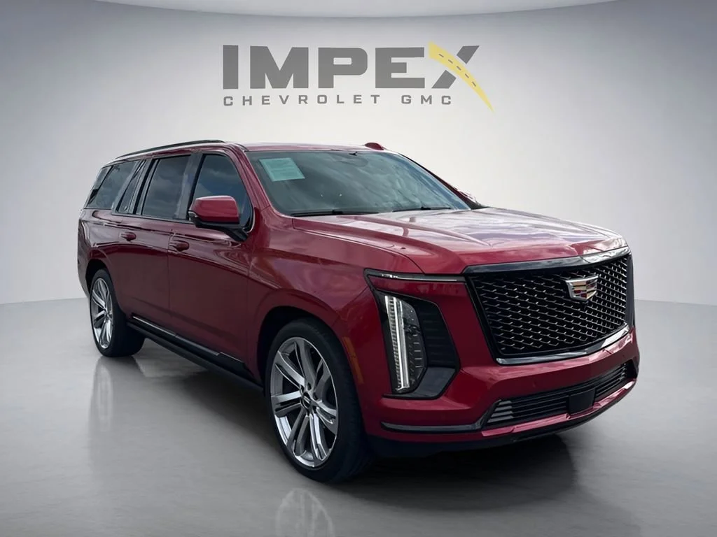 Used 2025 Radiant Red Tintcoat Cadillac Sport Platinum image 7