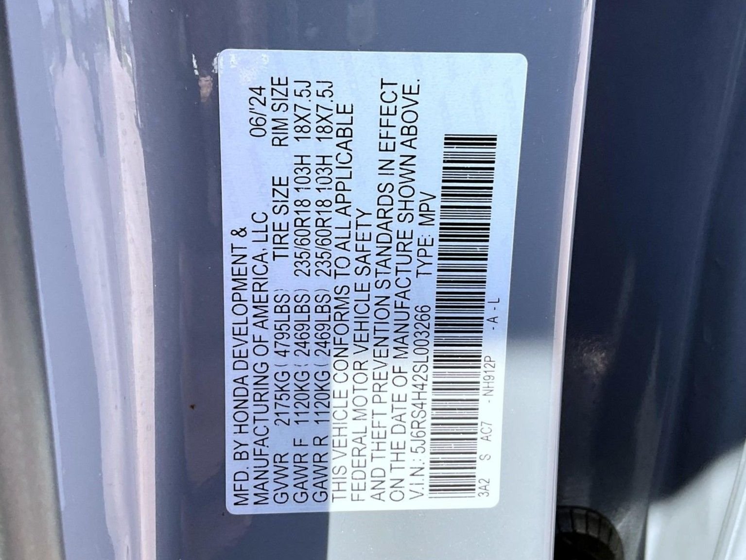 Used 2025 Gray Honda EX image 26