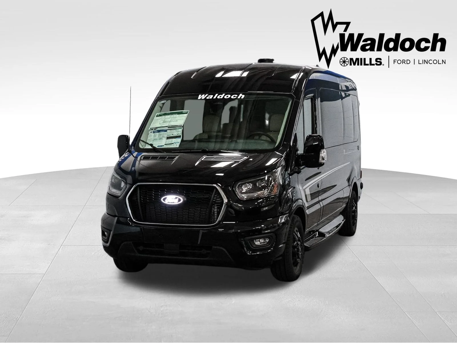 New 2026 Agate Black Metallic Ford Cargo Van image 1