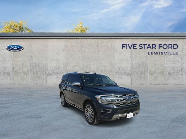 Used 2023 Blue Ford Platinum image 2