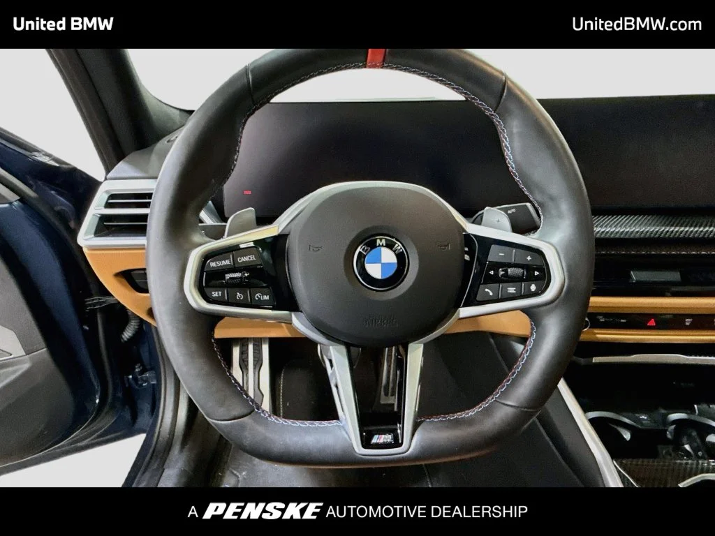 Certified Used 2025 Arctic Race Blue metallic BMW M340i xDrive image 13