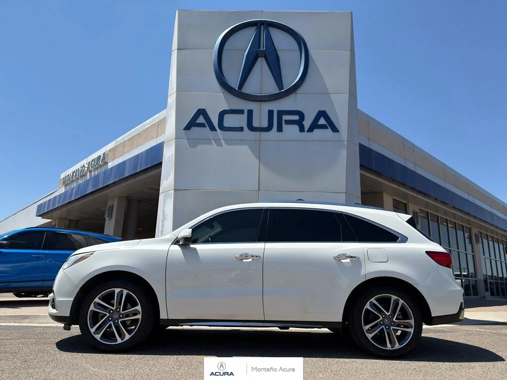 Used 2017 White Diamond Pearl Acura SH-AWD with Advance Package image 1