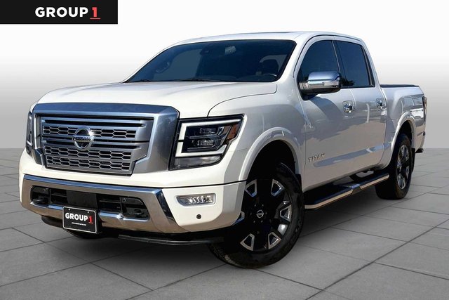 Pre-Owned 2022 Nissan Titan Platinum Reserve With Navigation &amp; 4WD