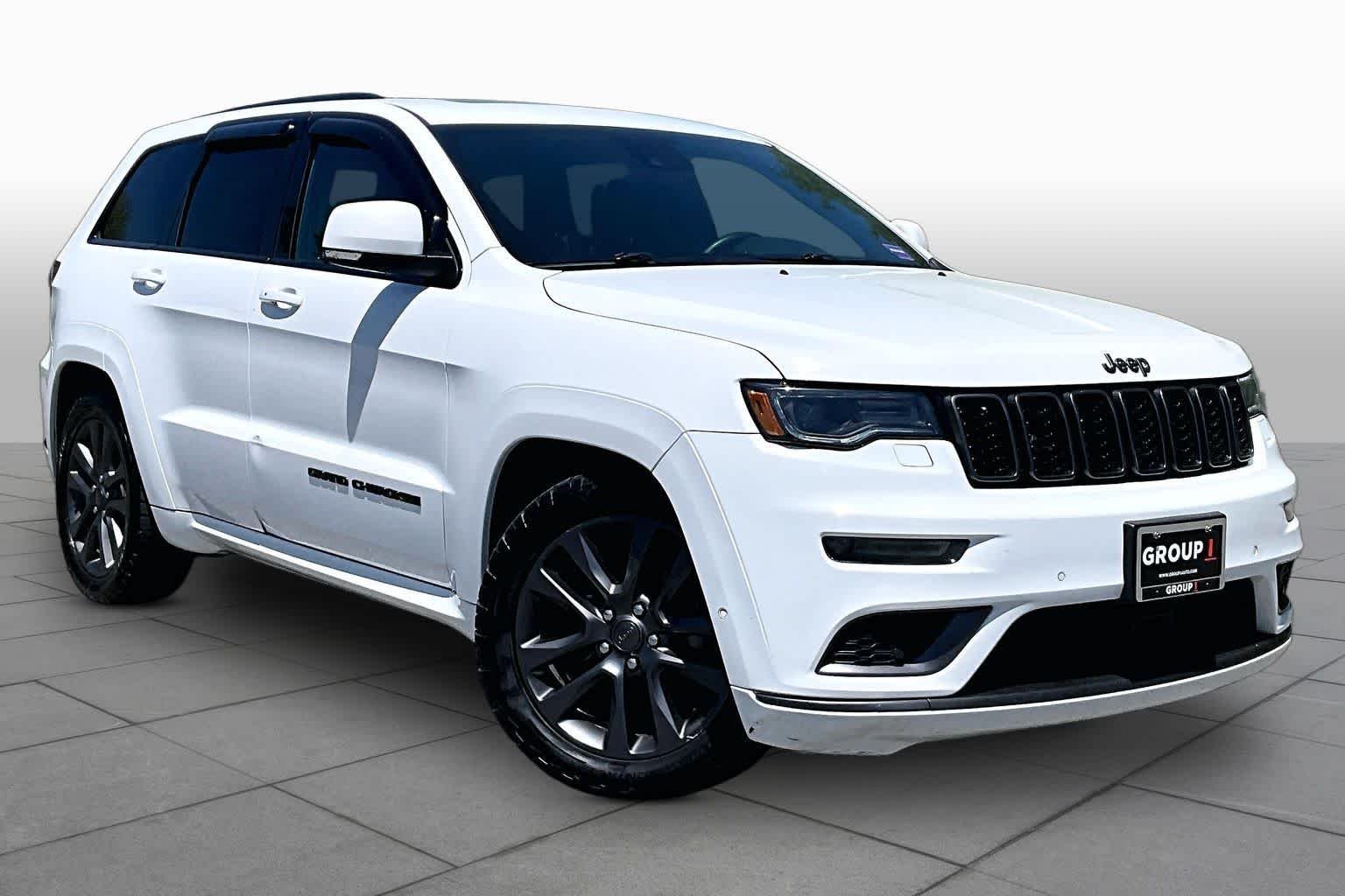 Used 2019 Bright White Clearcoat Jeep High Altitude image 3