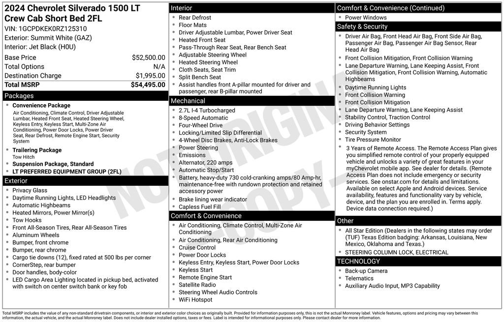 Used 2024 White Chevrolet LT image 26