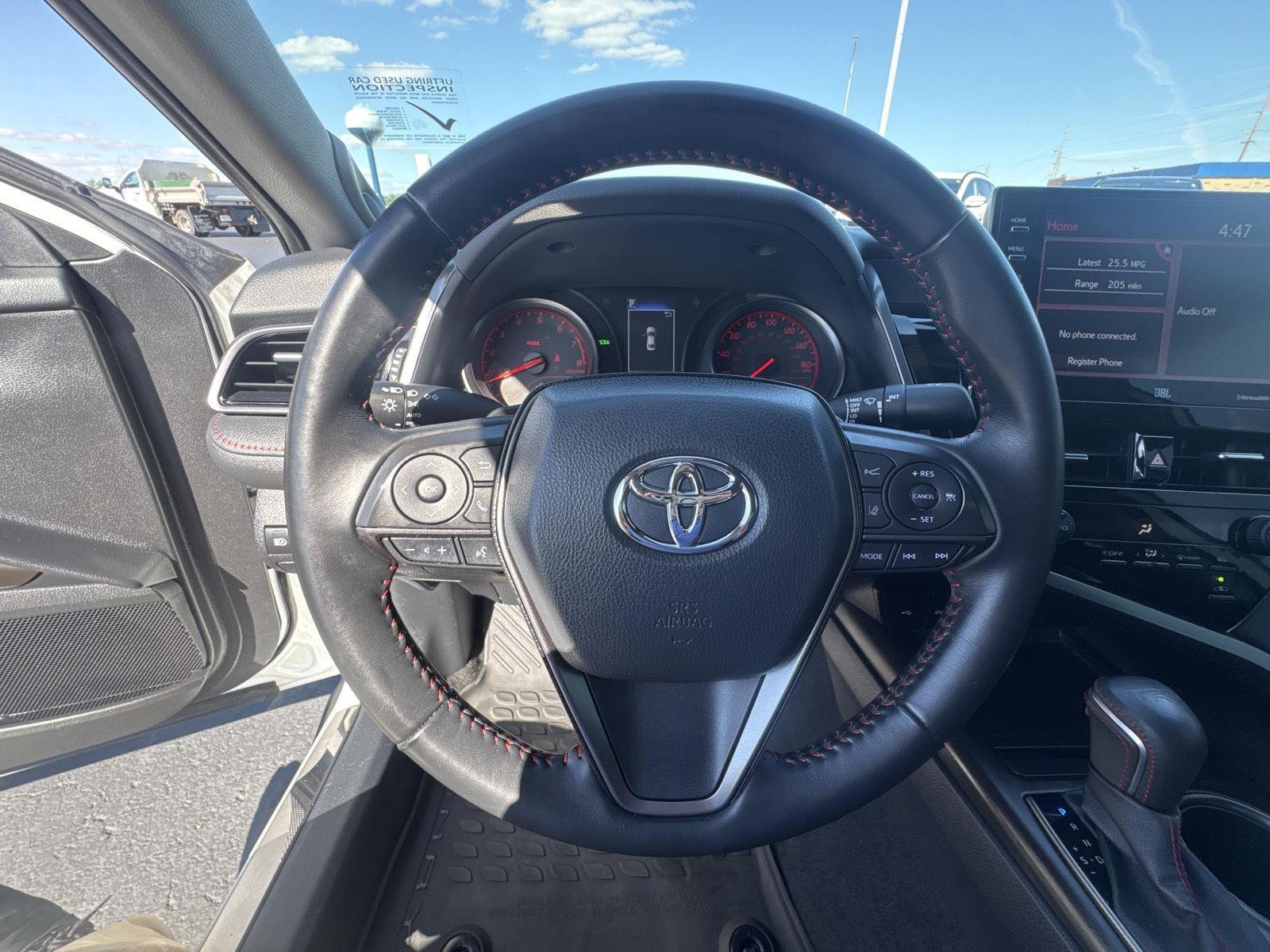Used 2022 Wind Chill Pearl w/Midnight Black Metallic Roof Toyota TRD image 18