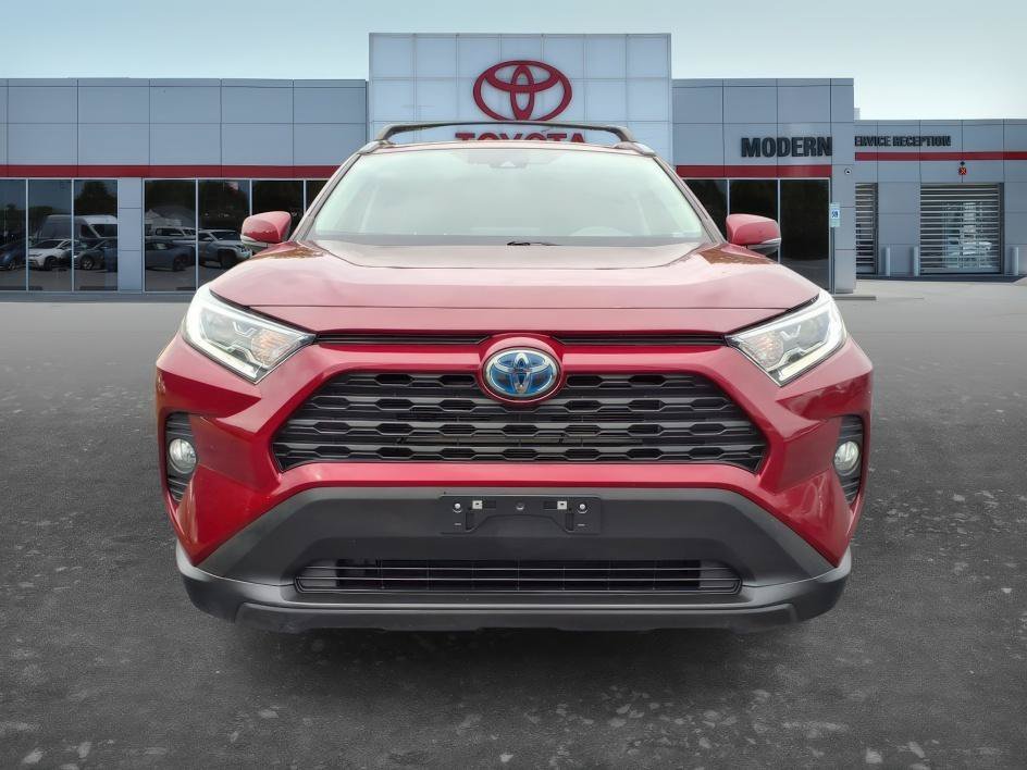 Used 2021 Ruby Flare Pearl Toyota Hybrid XLE Premium image 11
