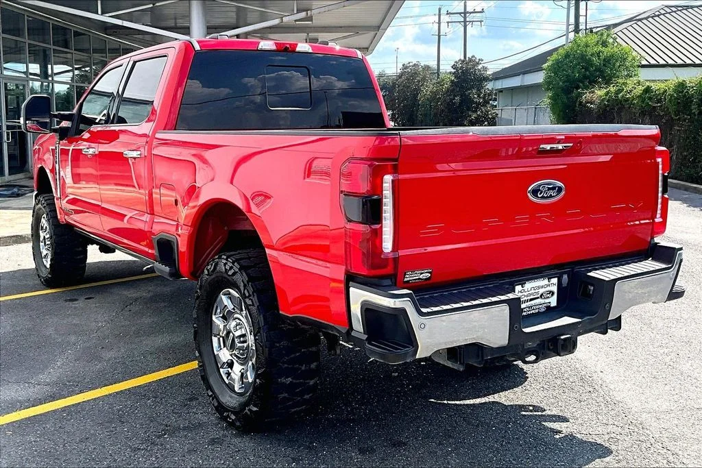 Used 2024 Race Red Ford Lariat image 8