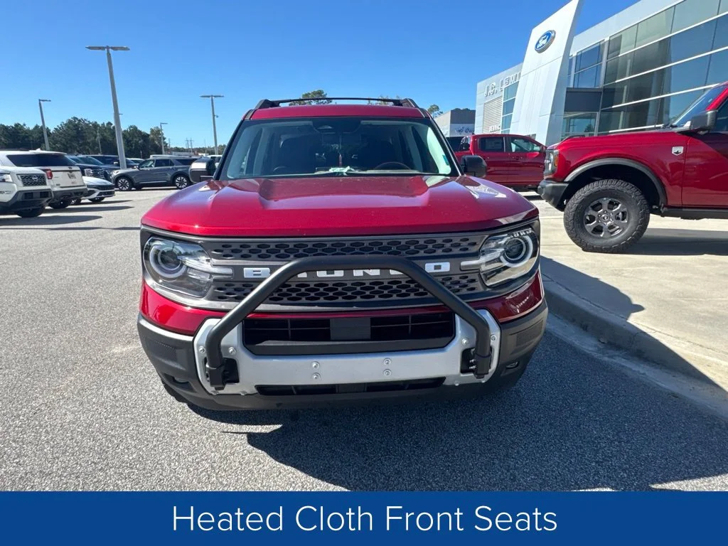 Used 2025 Ruby Red Metallic Tinted Clearcoat Ford Big Bend image 2