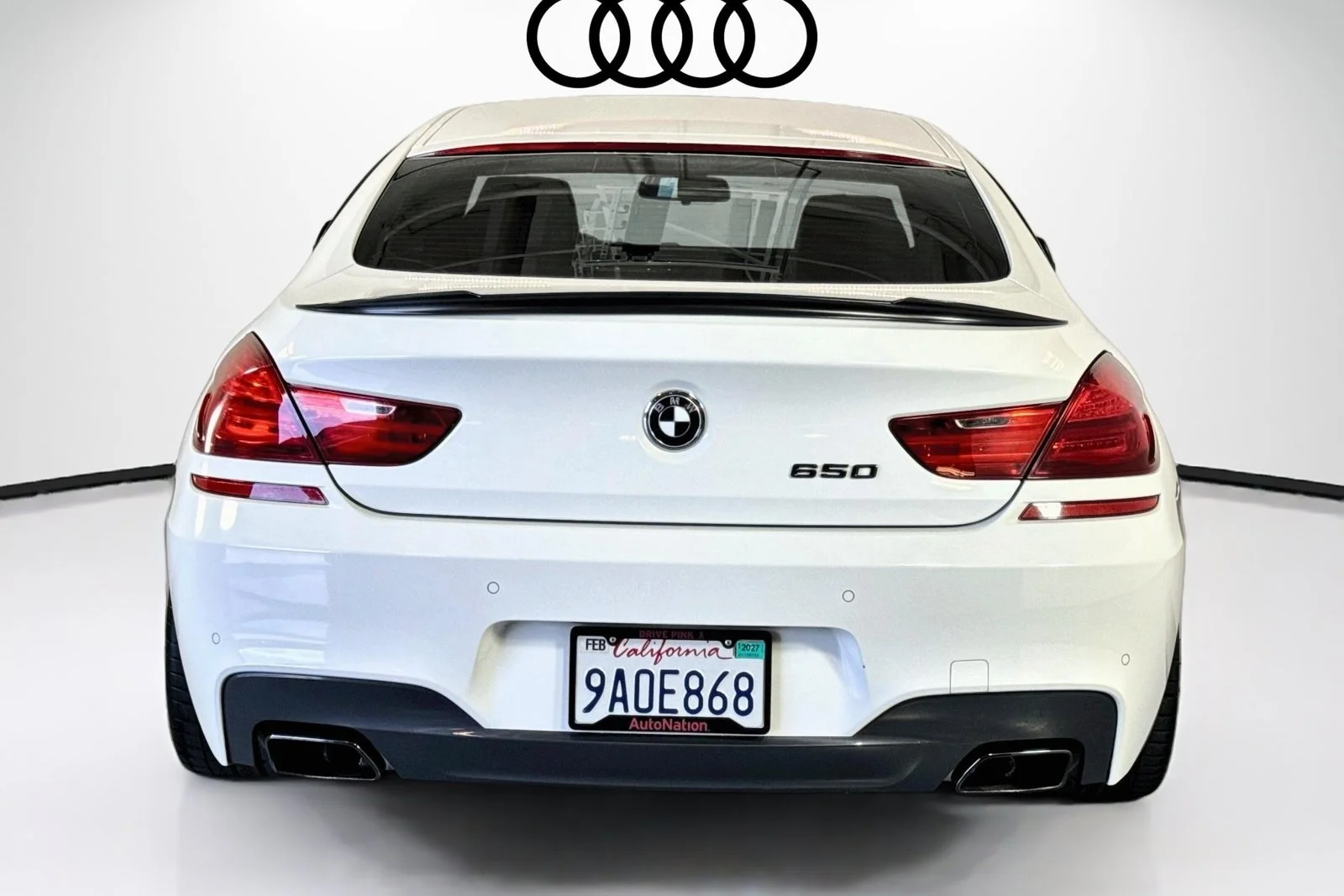 Used 2015 Alpine White BMW 650i image 6