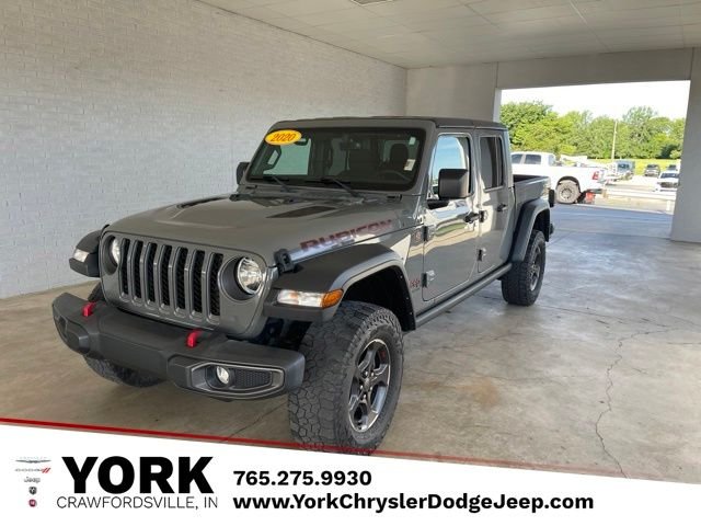 Used 2022 Gray Jeep Rubicon image 1