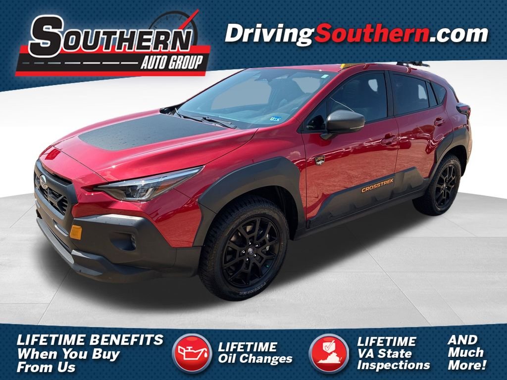 Used 2025 Red Subaru Wilderness image 1