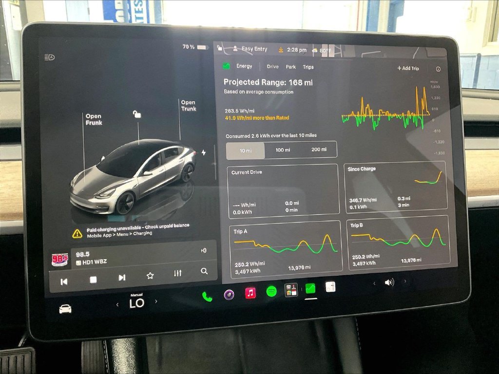 Used 2023 Black Tesla Base image 25