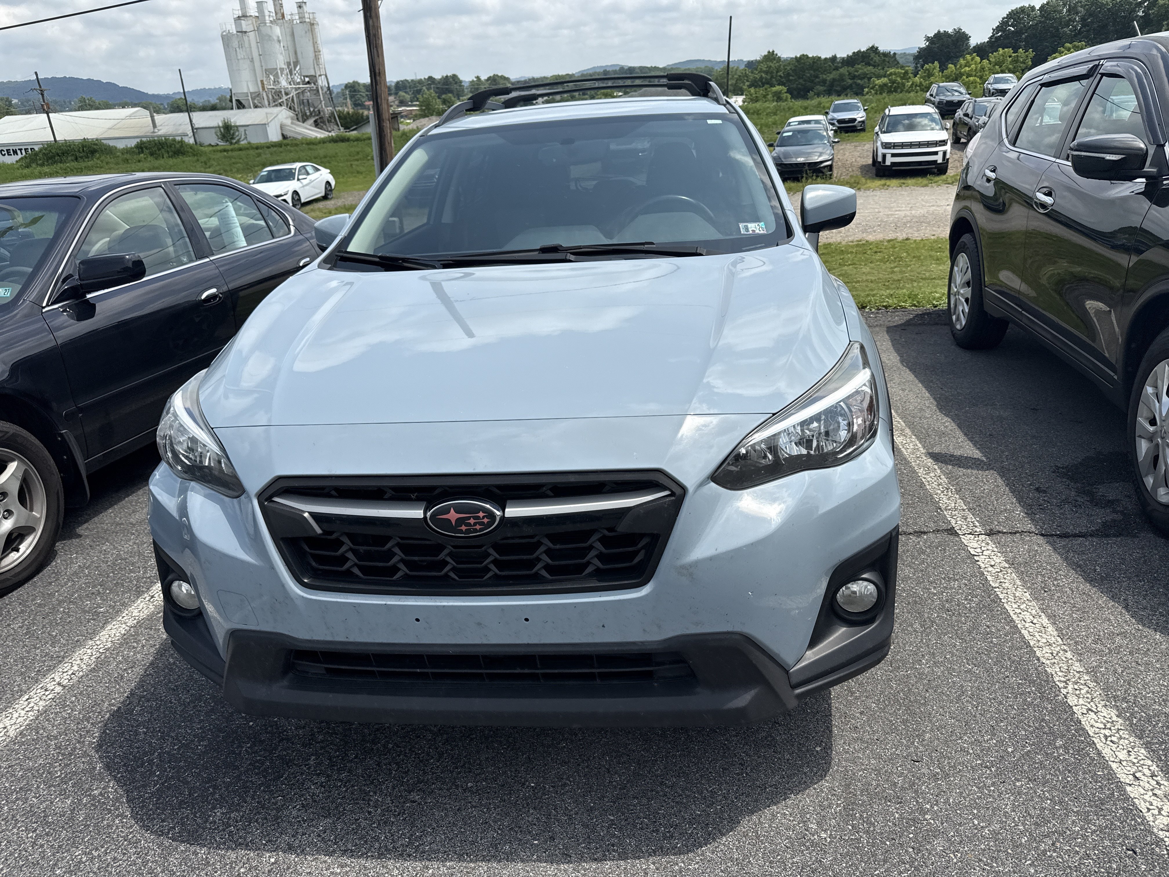 Used 2019 Cool Gray Khaki Subaru Premium image 8