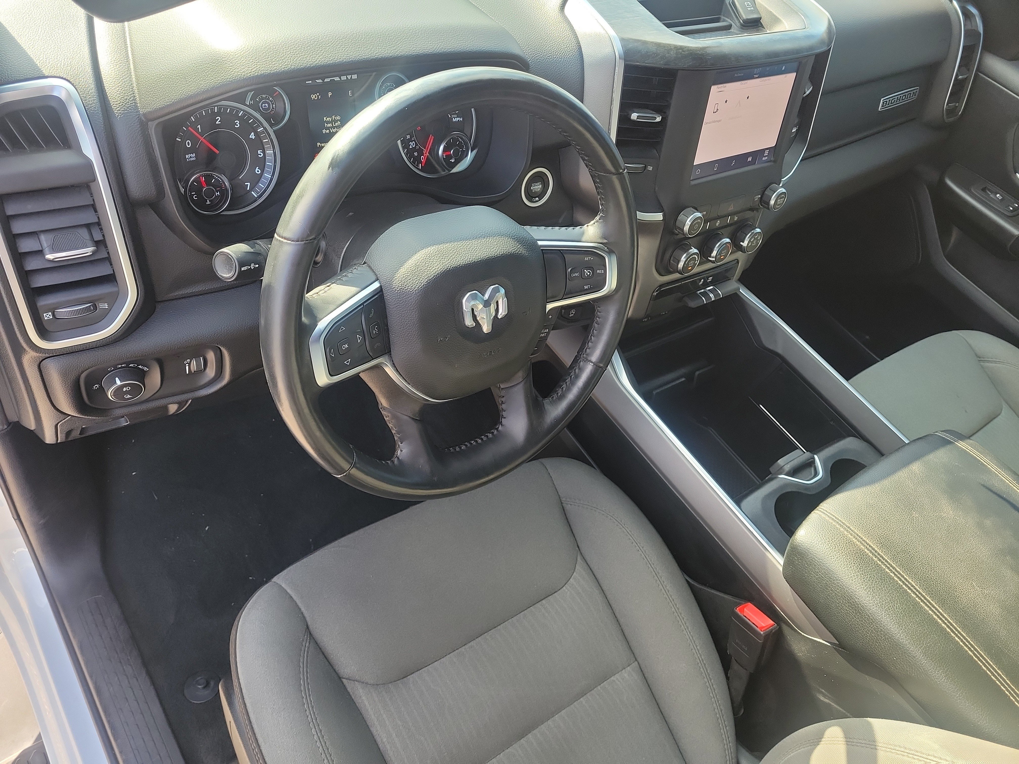 Used 2024 Bright White Clearcoat Ram Big Horn image 12