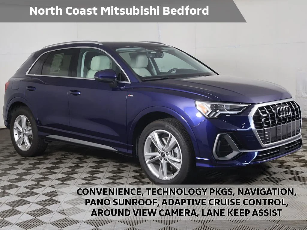 Used 2024 Blue Audi Premium Plus image 1