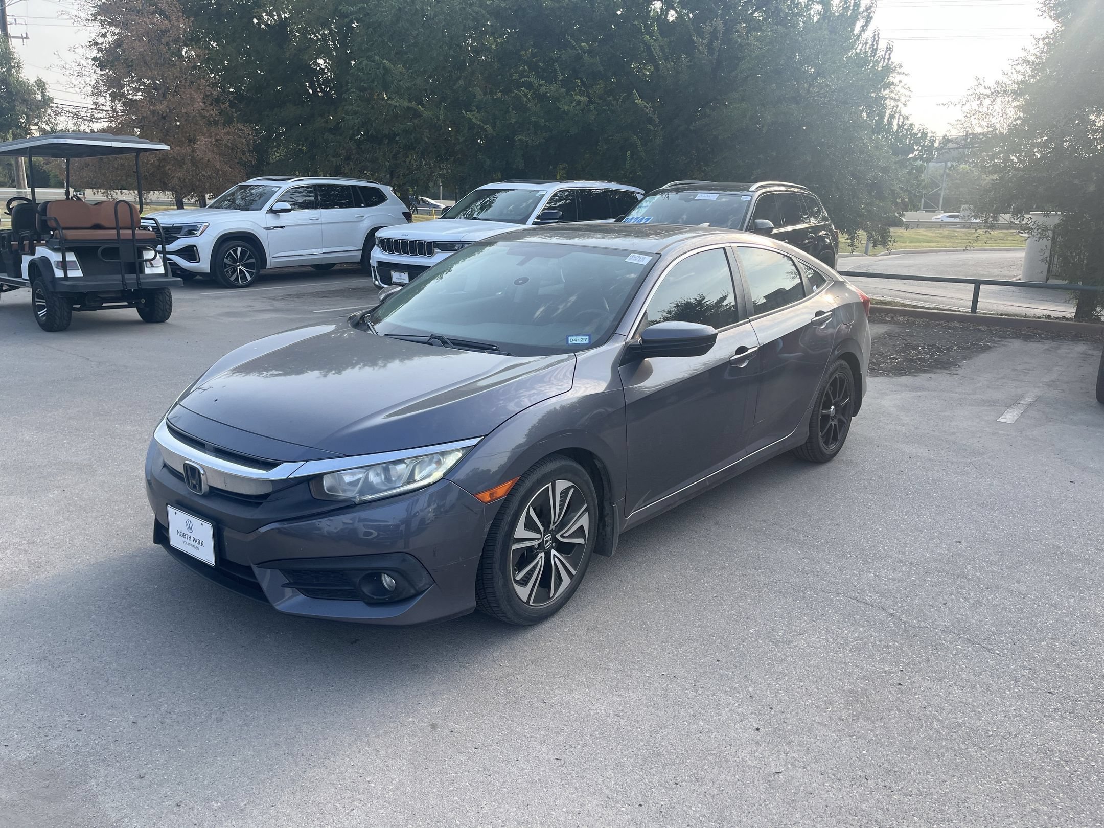 Used 2017 Gray Honda EX-L image 9