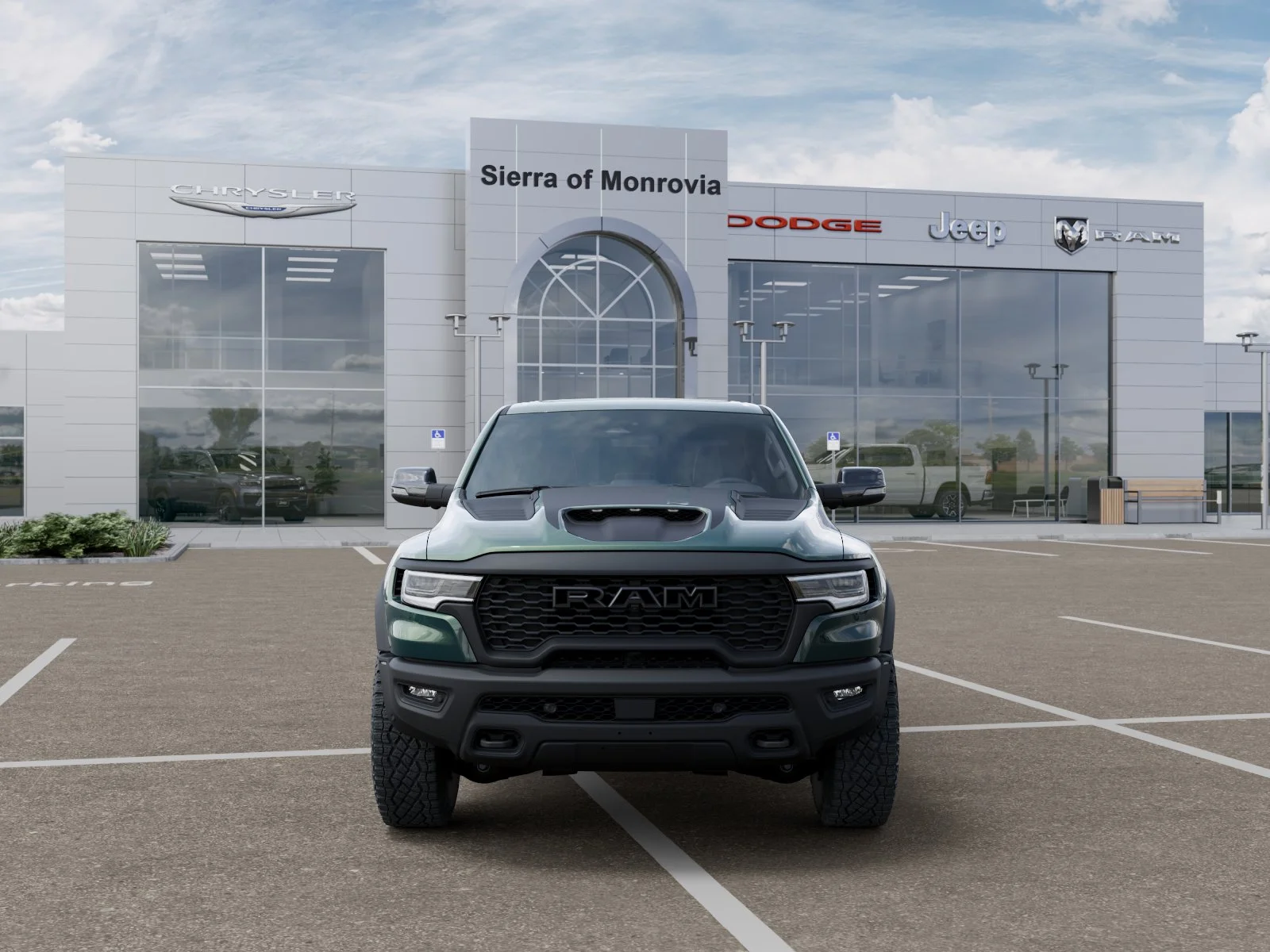 New 2026 Serrano-Green Metallic Exterior Paint RAM RHO image 32
