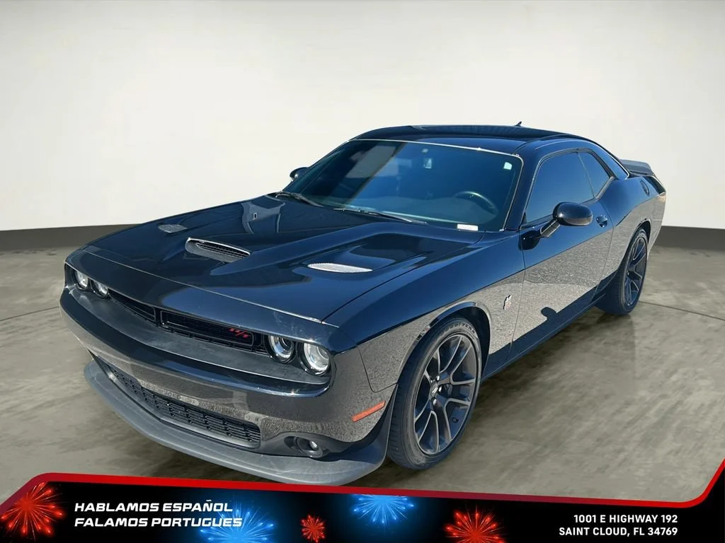Used 2021 Black Dodge R/T Scat Pack image 3