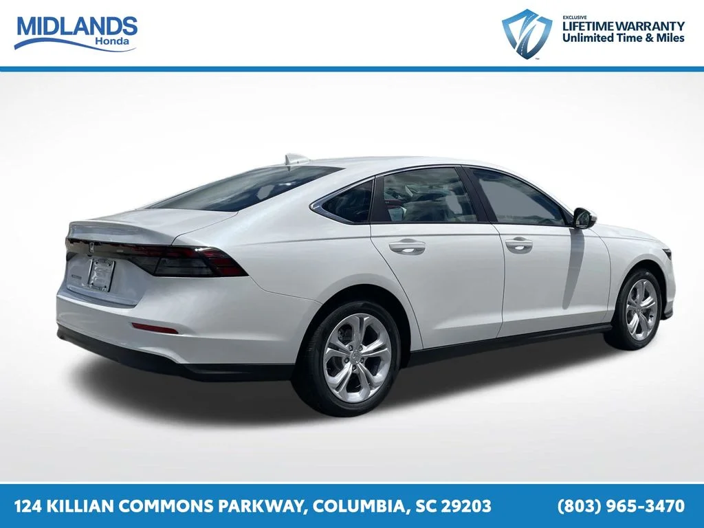 New 2026 Platinum White Pearl Honda LX image 6