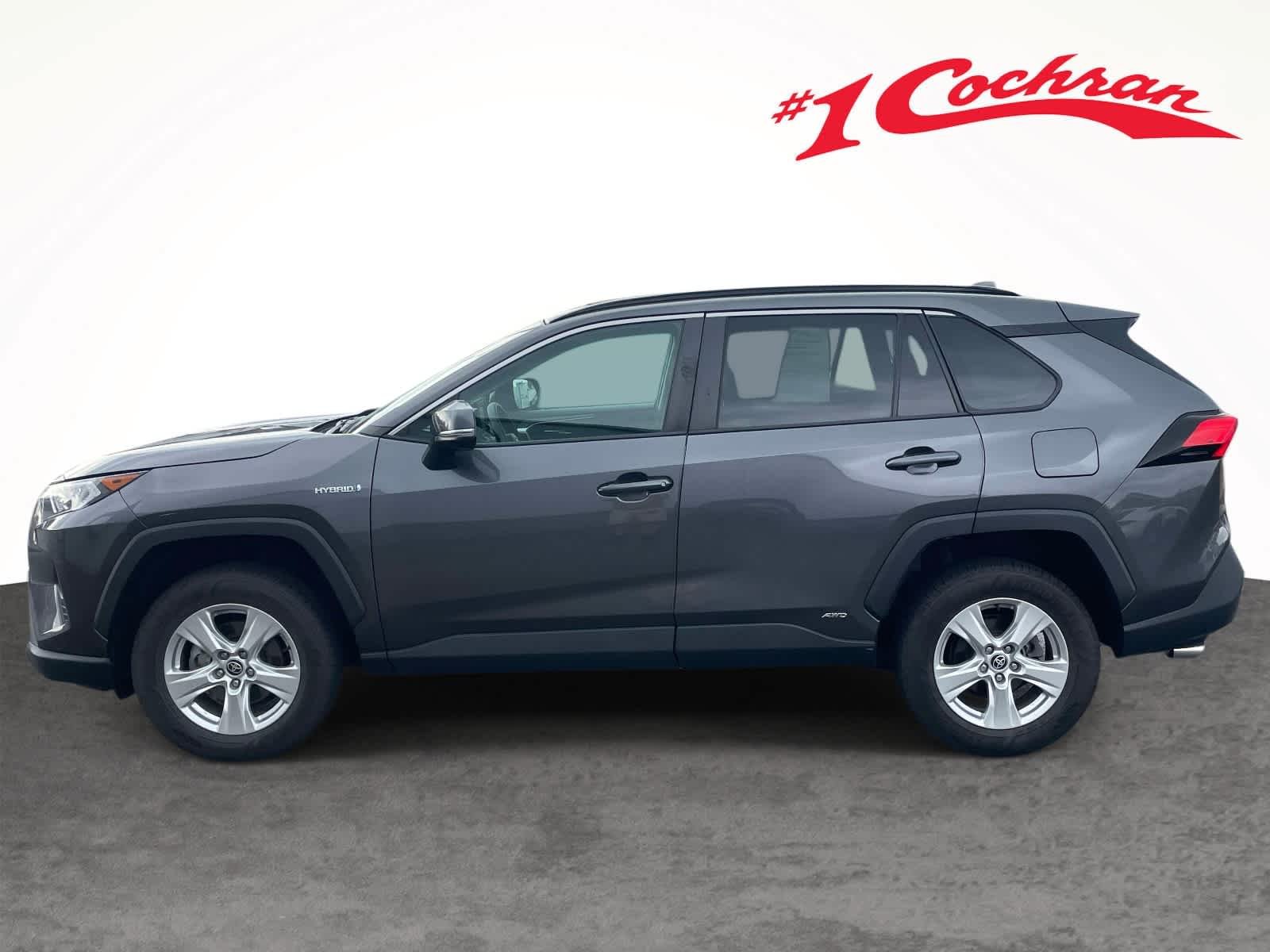 Used 2021 Magnetic Gray Metallic Toyota Hybrid XLE image 15