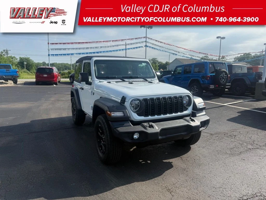 New 2026 Bright White Clear-Coat Exterior Paint Jeep Sport image 1