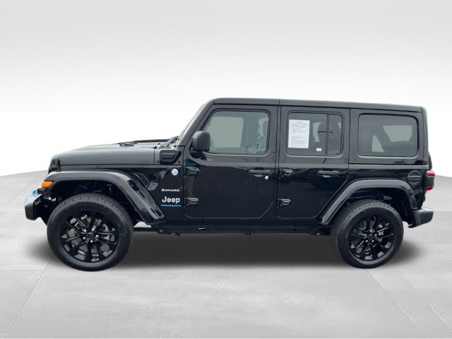 Used 2024 Black Jeep Sahara 4xe image 2