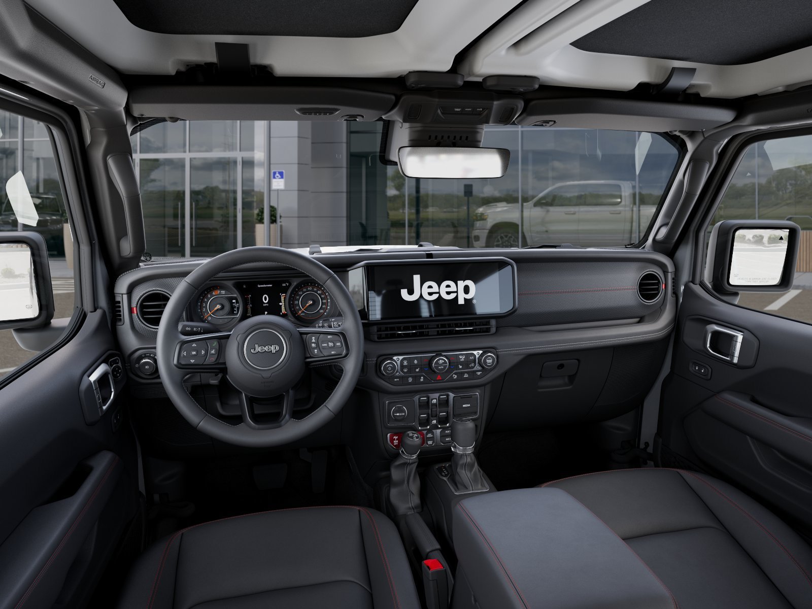 New 2026 Bright White Clearcoat Jeep Rubicon X 4-Door image 14