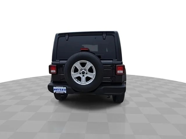 Certified Used 2022 Black Clearcoat Jeep Unlimited Sport S image 7