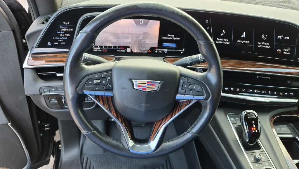 Used 2021 Black Cadillac Premium Luxury image 12