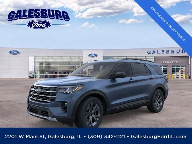 New 2026 Vapor Blue Metallic Ford Active image 1