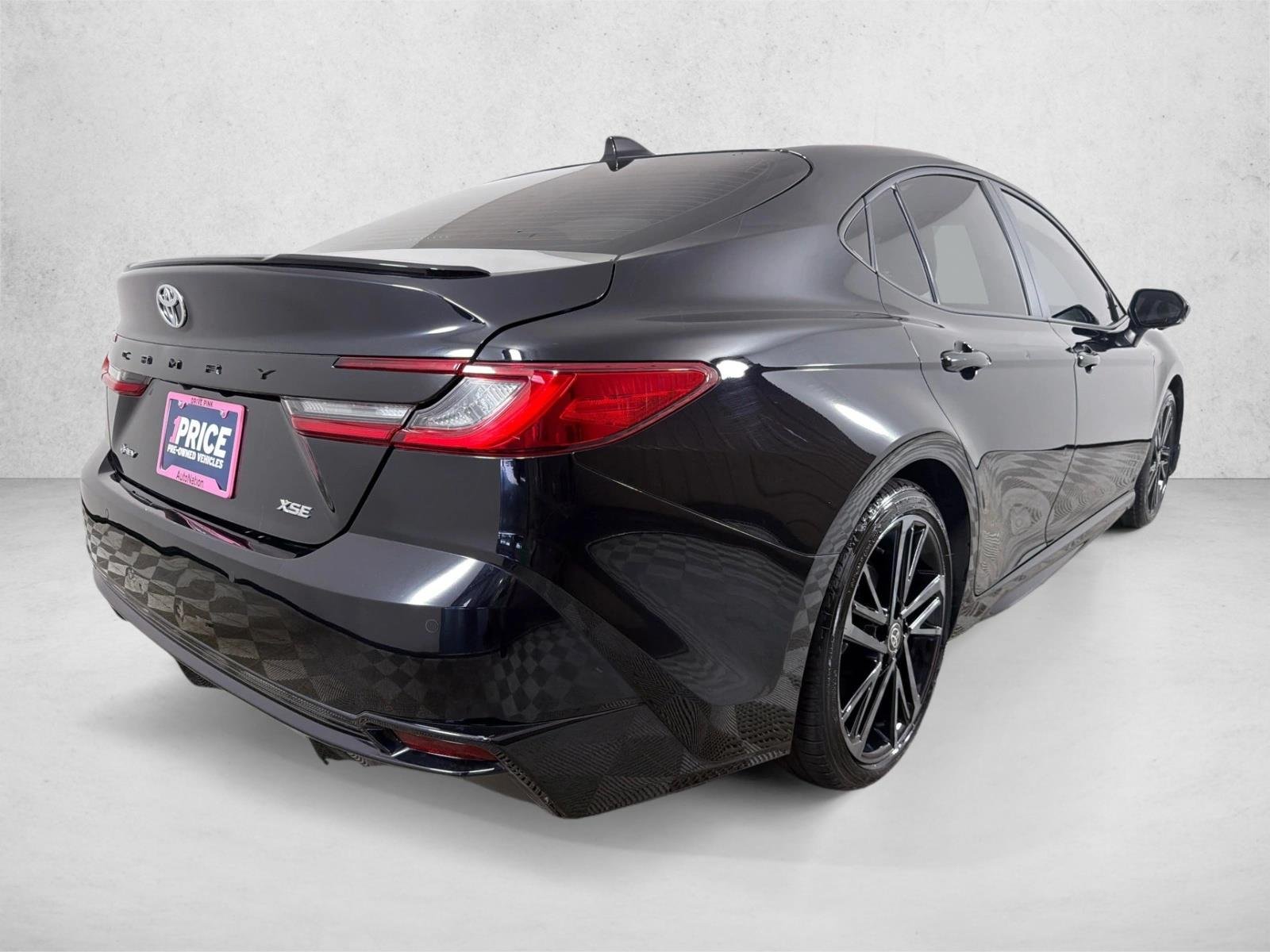 Certified Used 2025 Midnight Black Metallic Toyota XSE image 4
