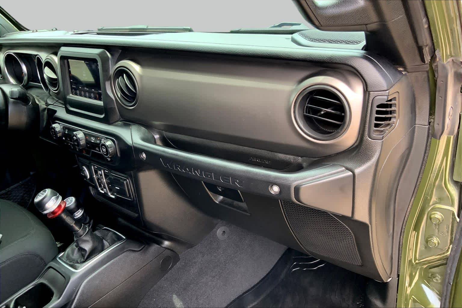 Used 2021 Sarge Green Clearcoat Jeep Unlimited Willys image 18