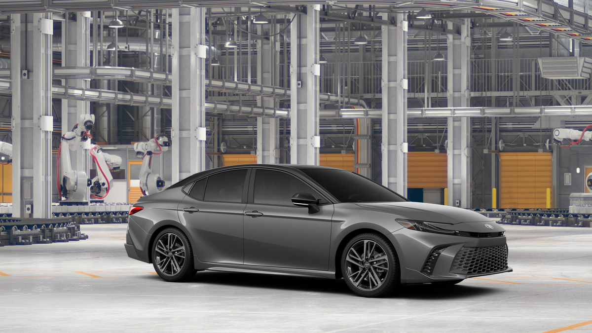 New 2026 Heavy Metal with Midnight Black Metallic roof Toyota XSE image 14