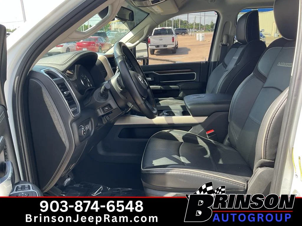 Used 2024 Bright White Clearcoat Ram Laramie image 24