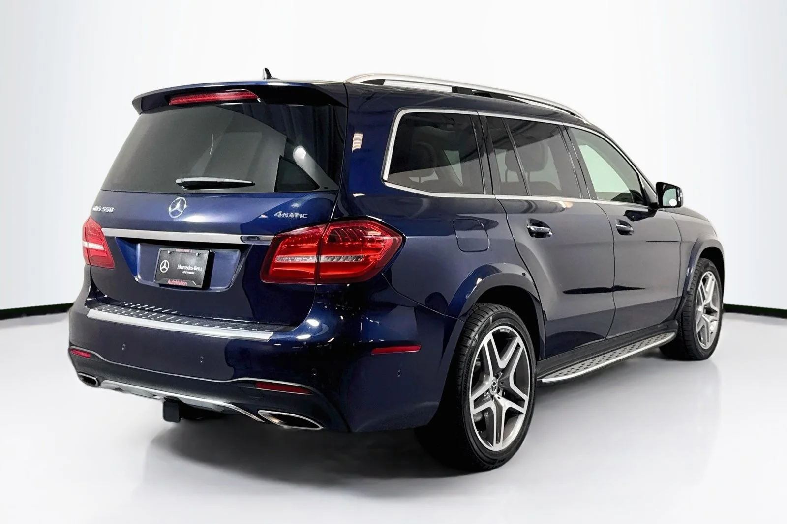 Used 2019 Lunar Blue Metallic Mercedes-Benz GLS 550 image 5
