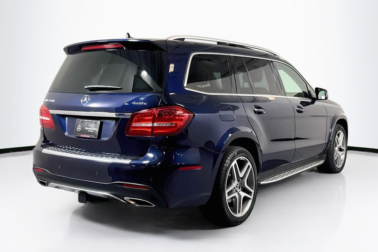 Used 2019 Lunar Blue Metallic Mercedes-Benz GLS 550 image 5