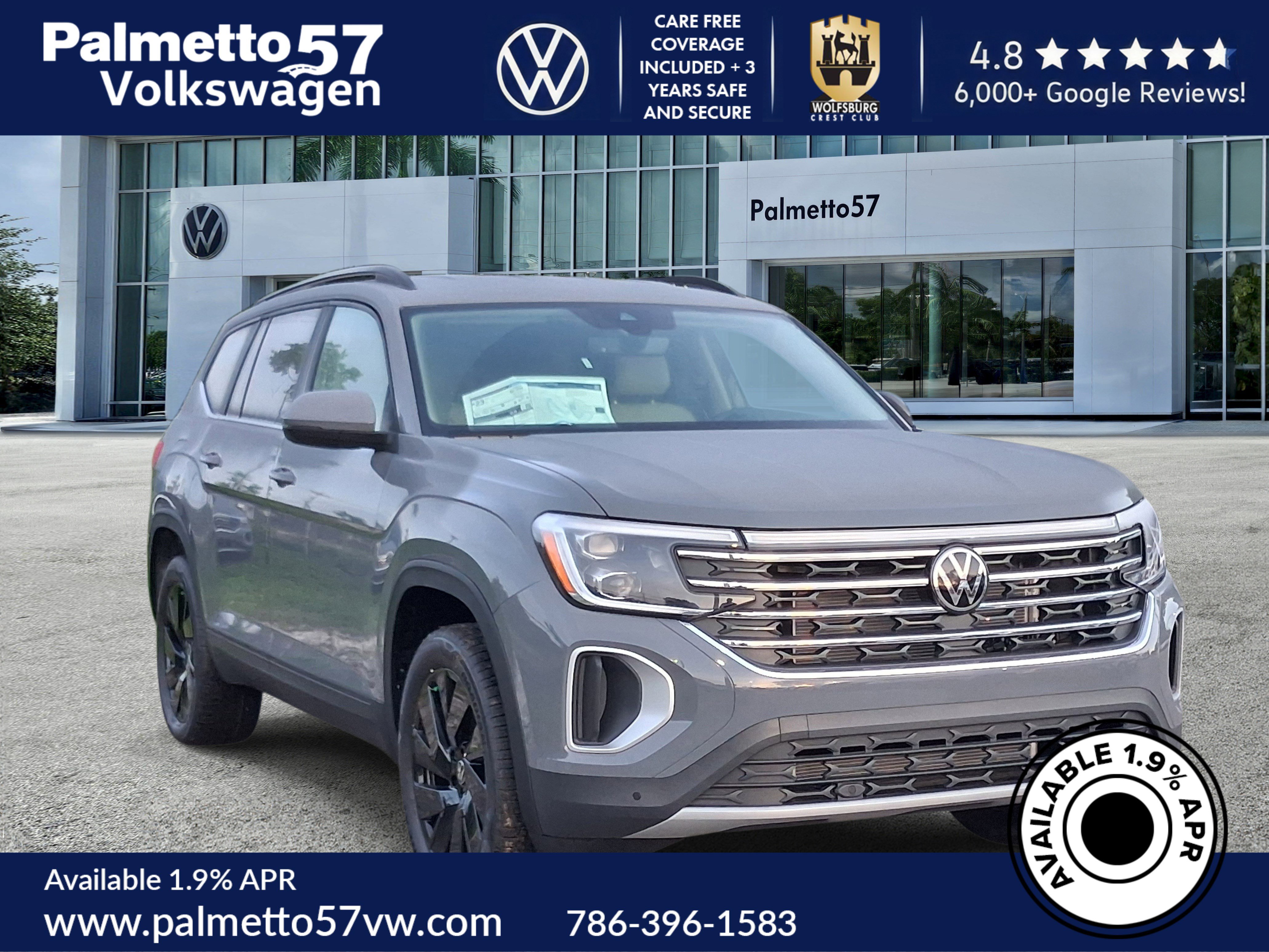 New 2026 Gray Volkswagen 2.0T SE w/Technology image 1