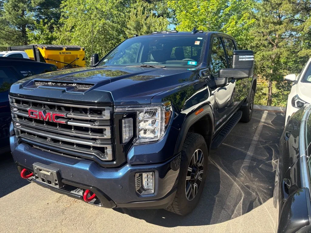 Used 2022 Blue GMC AT4 image 2
